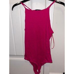 Bodysuit neon or hot pink
